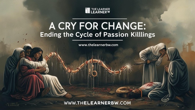 A Cry for Change: Ending the Cycle of Passion Killings
